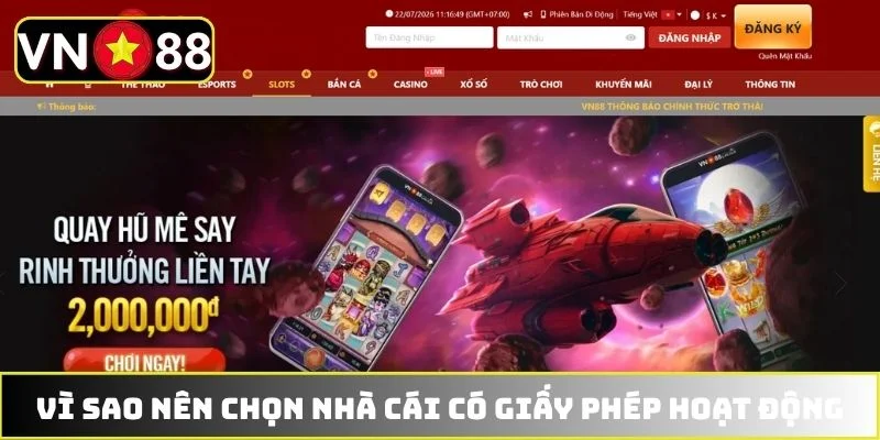 3 ưu điểm vì sao nên chọn nhà cái có giấy phép hoạt động