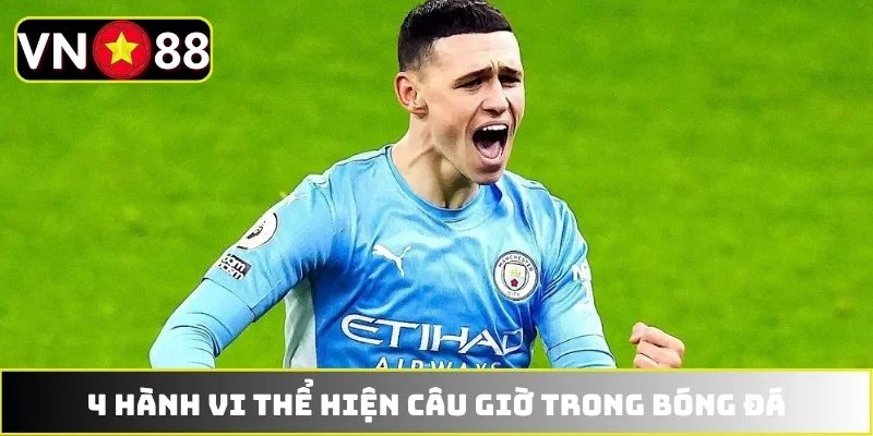 4 hành vi thể hiện câu giờ trong bóng đá