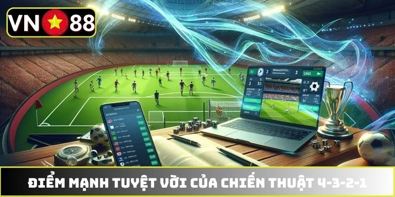 Điểm mạnh tuyệt vời của chiến thuật 4-3-2-1 Điểm mạnh tuyệt vời của chiến thuật 4-3-2-1