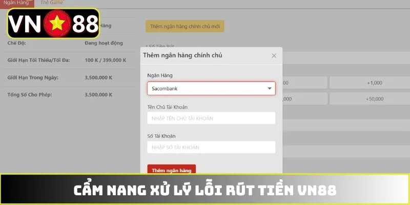 Rút Tiền VN88 - Hướng Dẫn Quy Trình Nhận Thưởng Siêu Tốc